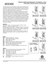 Schlage CM5100 Computer Managed Cylindrical Lock Hard-Wired (FSE/FSA) Installation guide