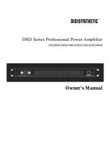 DIGISYNTHETIC DSD1800 Owner's manual