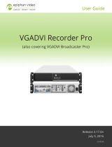 epiphan VGADVI Broadcaster Pro User manual