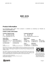 Arcom SBC-GX1 Technical Manual