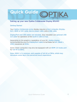 Optika Collaborate 85UHD Quick Manual