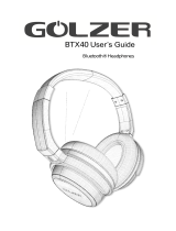 Golzer BTX40 User manual