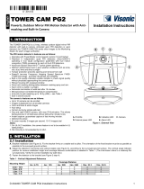 Visonic TOWER CAM PG2 TOWER CAM PG2 Installation Instructions Manual