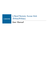 Corning Optical Communication Wireless OJF1RXUN User manual