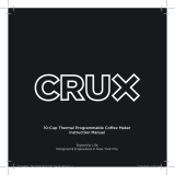 Crux CRUX005 User manual