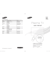 Samsung PS43D451 User manual