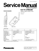 Panasonic KX-TC1709LBB User manual