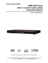 TRANSONIC TC2536HDMI-DVD User manual