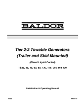 Baldor TS250 User manual