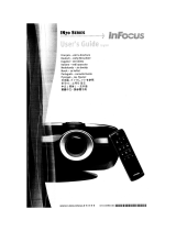 Infocus IN76 User manual