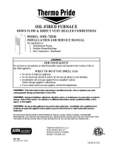 Thermo Products ome-72d36 User manual