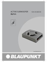 Blaupunkt Compact Active Underseat Subwoofer User manual