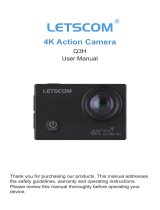 Letscom 4K Action Camera User manual