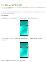 Oppo A83 User manual