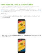 Motorola MOTO C Plus User manual