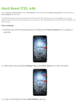 Itel A46 Hard reset manual