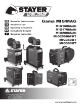 STAYER WELDING MIG SERIES Operating Instructions Manual