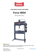 Dake Force 50DA User manual