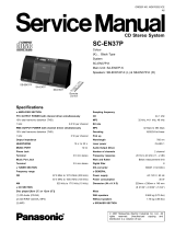 Panasonic SA-EN37A User manual