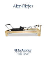 Align-Pilates M2-Pro Reformer Assembly Instructions & User Manual