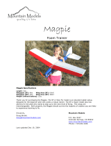 Mountain Models Magpie User manual
