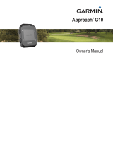 Garmin Approach G10 Owner's manual