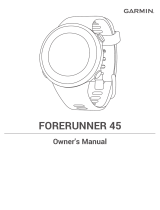 Garmin Forerunner 45 Owner's manual