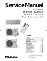 Panasonic CS-C73KE User manual