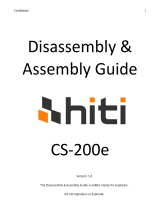 HiTi Digital CS-200e Disassembly And Assembly