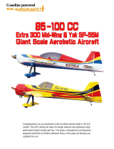 Aircraft Modelers Research Extra 300 Mid-Wing User manual