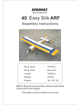 Aeromax 40 Easy Stik ARF Assembly Instructions Manual