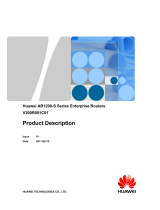 Huawei AR1220-S Product Description