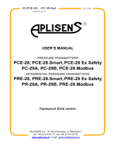 Aplisens PCE-28.Modbus User manual