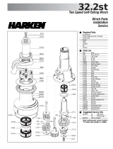 Harken Classic Winch 32.2ST Owner's manual