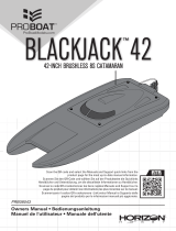 Pro Boat Blackjack 42" 8S Brushless Catamaran RTR: Black/Orange Owner's manual