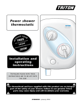 Triton THERMOSTATIC WHITE POWER SHOWER User manual