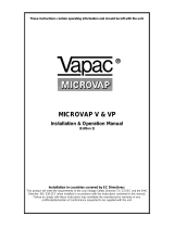 Vapac MICROVAP VP4 Installation & Operation Manual