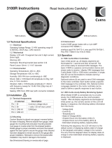 Curtis 3100R Operating instructions