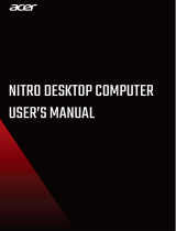 Acer Nitro N50-600G User manual