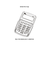 Pax Technology V5PSP20 User manual