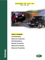 Land Rover Defender Owner's manual