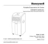Honeywell CL15AE Owner's manual