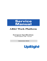 Upright ab62 User manual