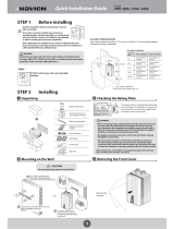 Navien NPE-180A Quick Installation Manual