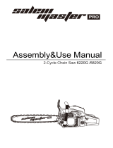 Salem Master Pro 2 Cycle Chain Saw User manual