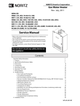 Noritz N-0751M-OD User manual