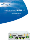 Conel UCR11 User manual