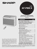 Sharp AFP80CX User manual