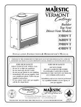 Vermont Castings 43BDVT Operating instructions
