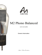 Audio Note M2 Phono Balanced Specification